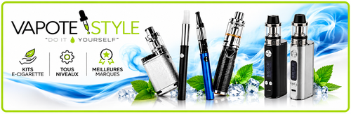 Découvrez Des kits de cigarettes électroniques